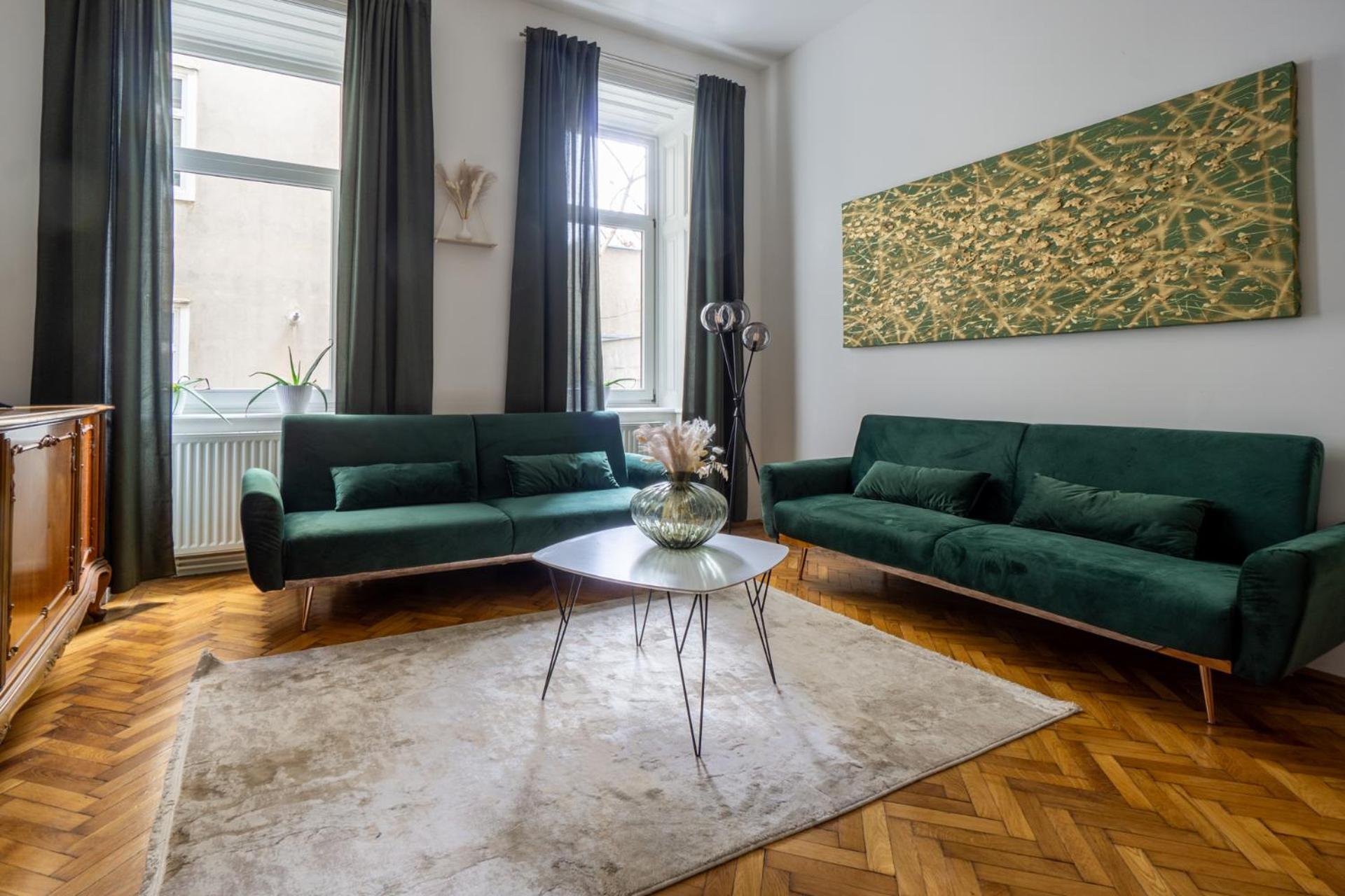 Central Apartment In Viennese Old Building Eksteriør bilde
