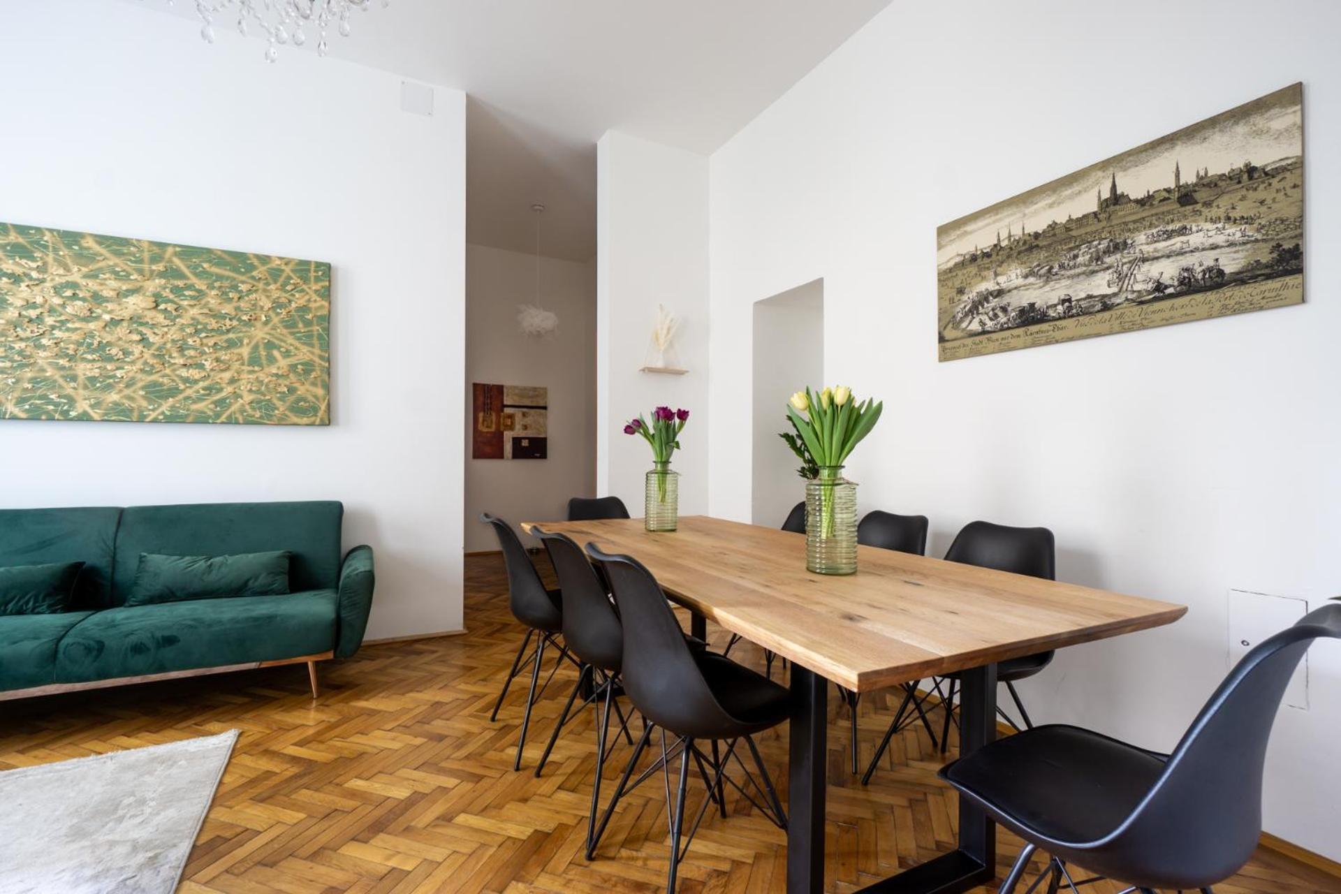 Central Apartment In Viennese Old Building Eksteriør bilde