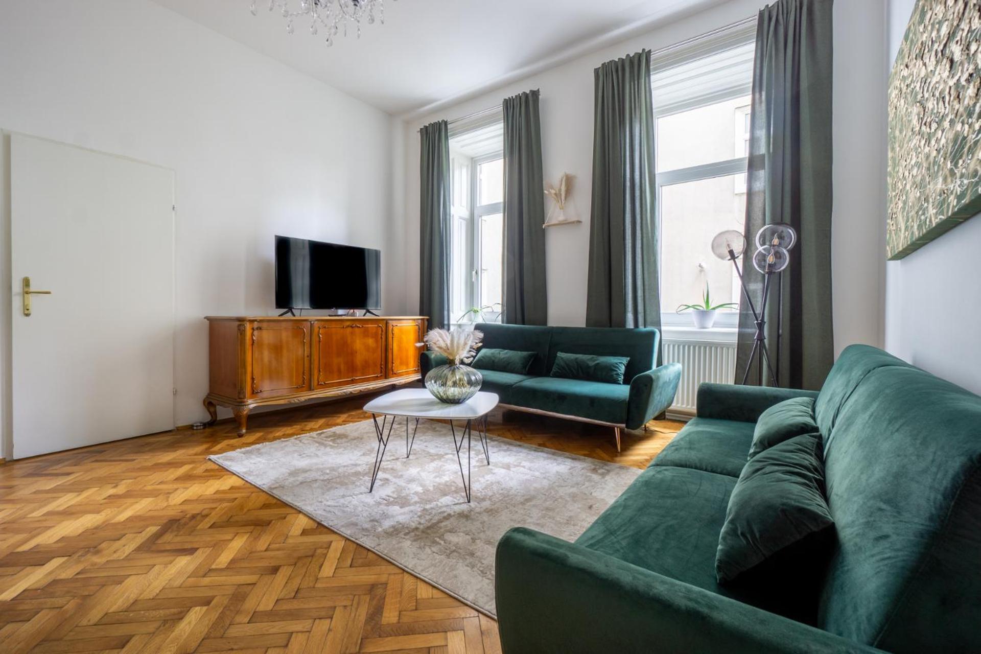 Central Apartment In Viennese Old Building Eksteriør bilde